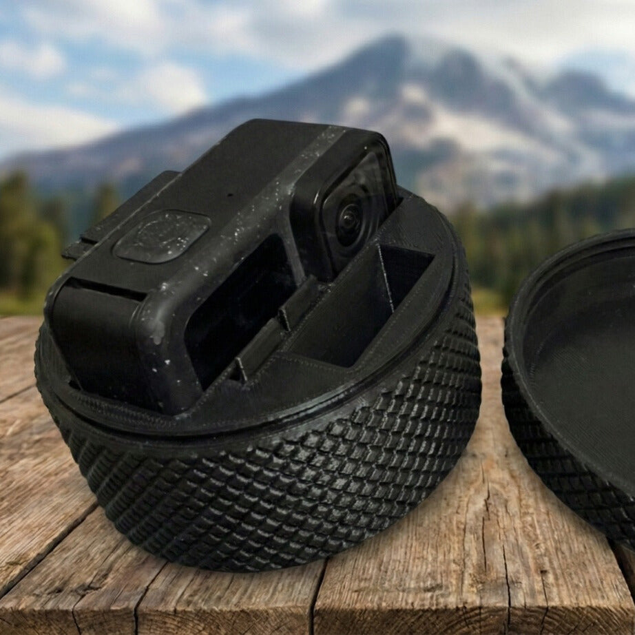 Compact Travel Organizer for GoPro Hero 9/10/11/12, 2 Batteries & SD Cards