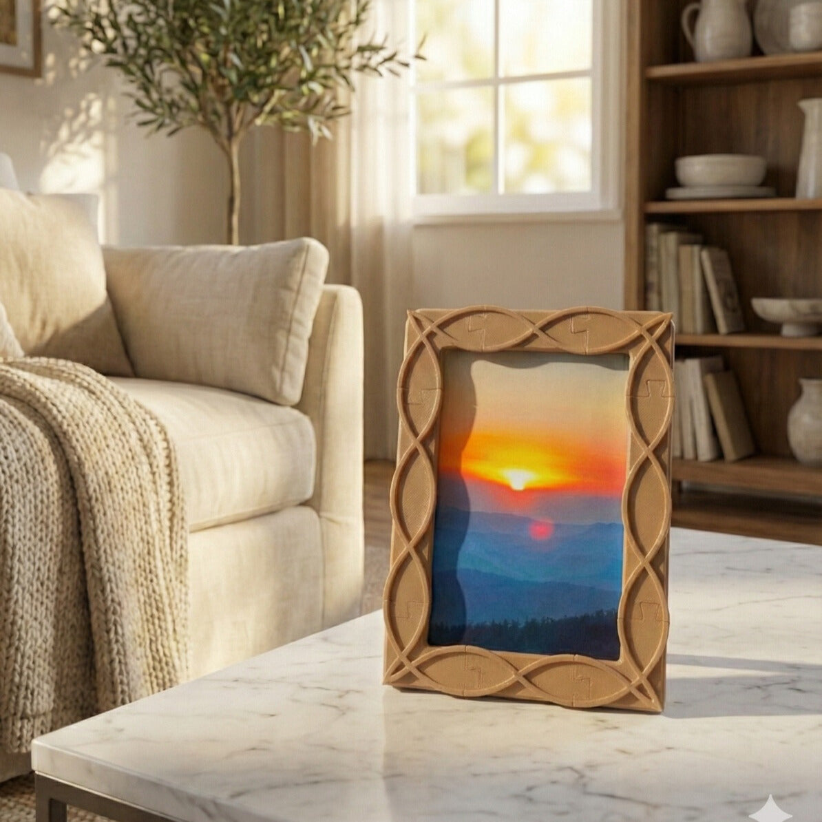 Modular Interlocking Photo Frame