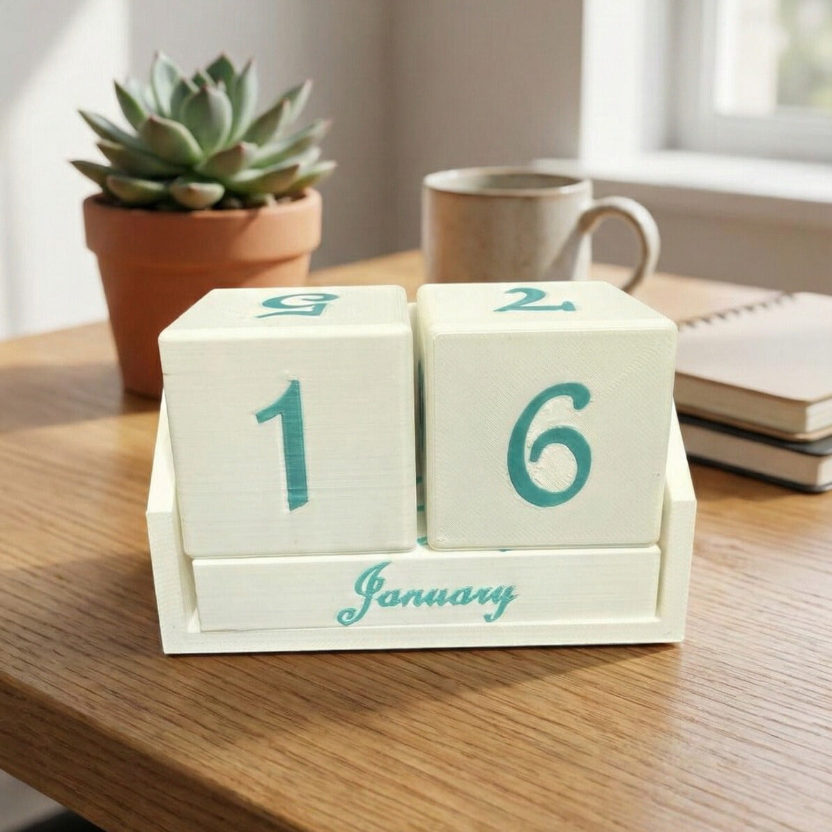 Modular Desk Calendar for Home & Office Decor